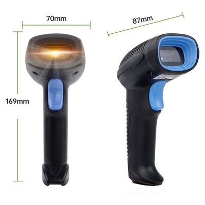 Schnellschnellen-Scan-Guns Auto-Sens Portable USB 1D 2D Laser Barcode Reader