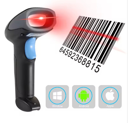 Buen precio Escáner de códigos de barras portátil Android Bluetooth inalámbrico de alta velocidad con alta precisión en línea